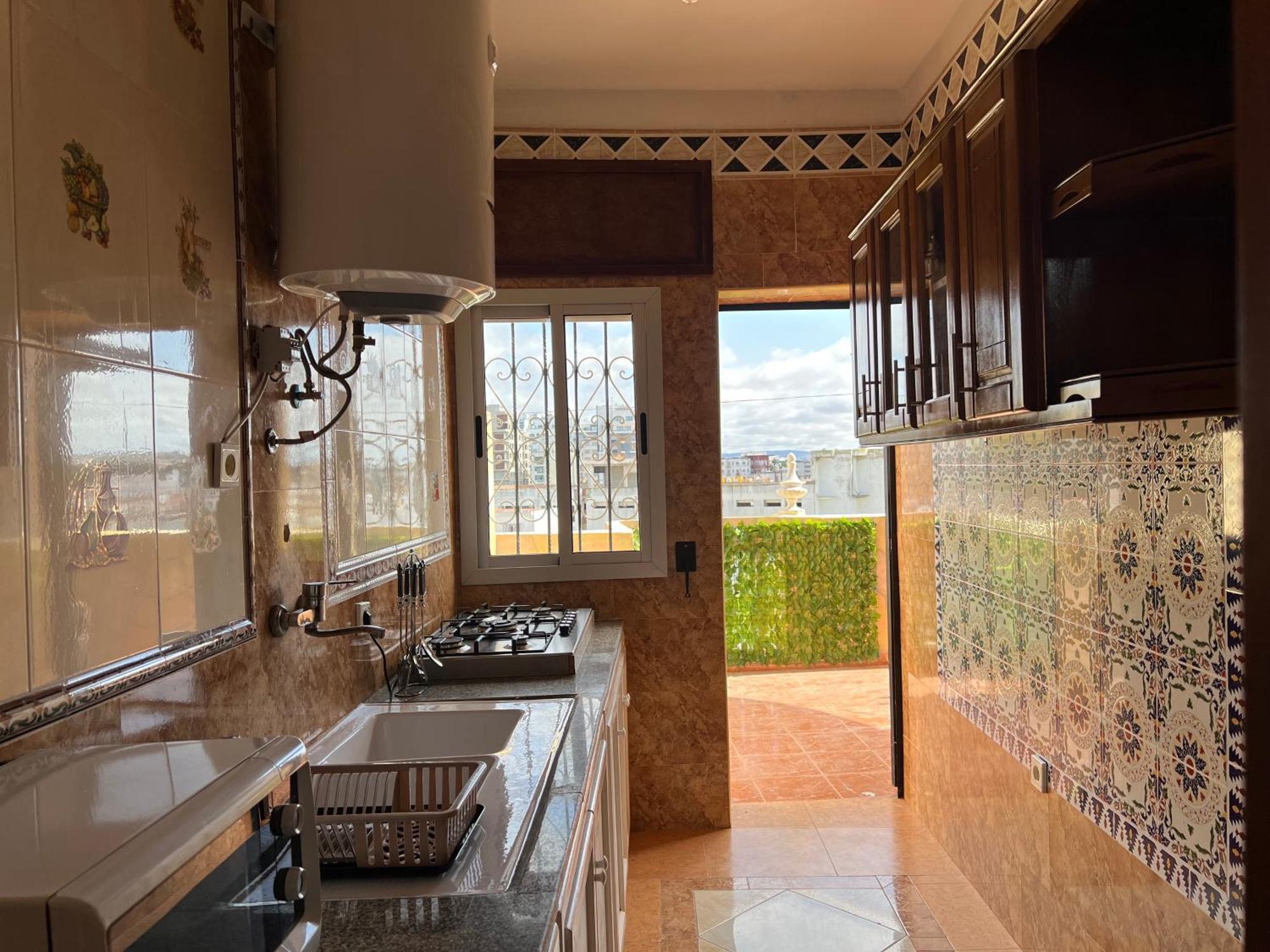 Apartment City Center Panoramic View Terrace Tánger Exterior foto